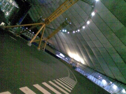 Millennium Dome stilts