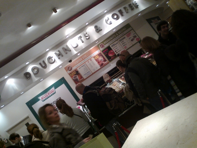 Krispy Kreme Doughnuts @ harrods, 