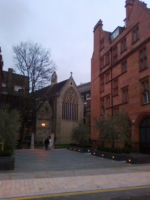 Roman catholic church near Hyde park, 