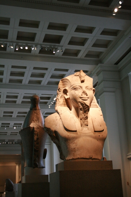 Egyptian head @ British Museum, 