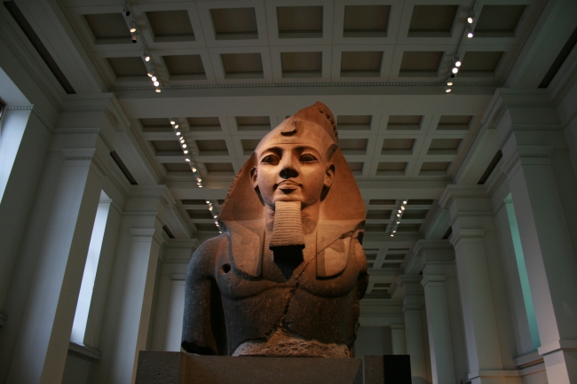 Egyptian art, a head 2, 
