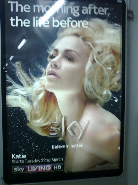 Sky ad "Katie": The morning after the life before, on the Tube