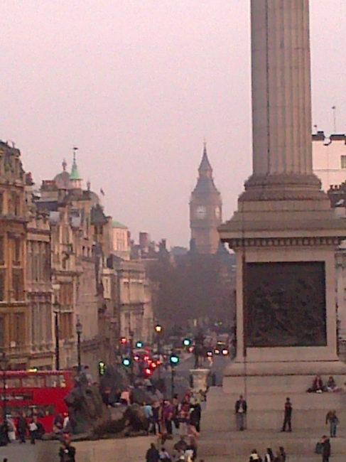 Big Ben in the mist, 