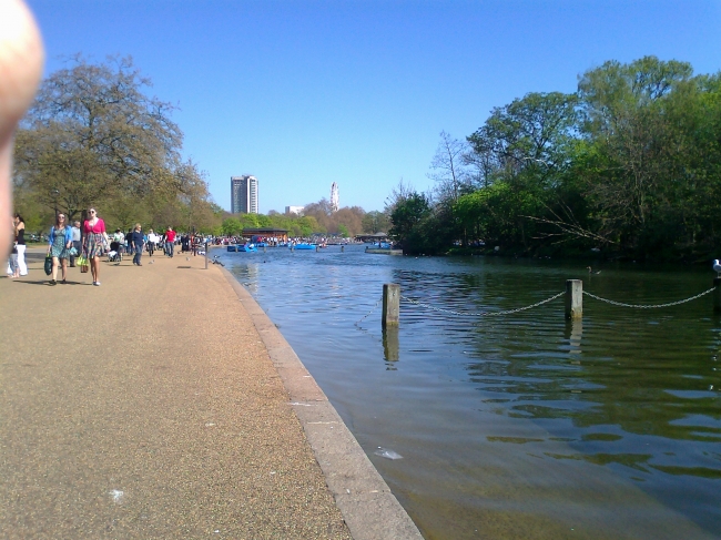 The Serpentine lake, Hyde Park