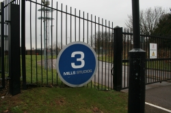 3 Mills Studio gate