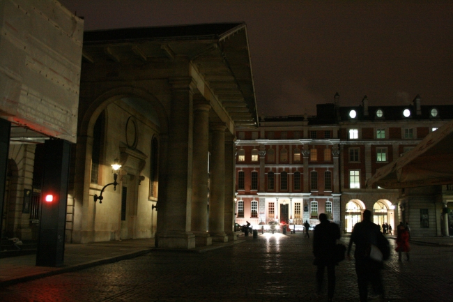 Covent Garden "temple style building", 