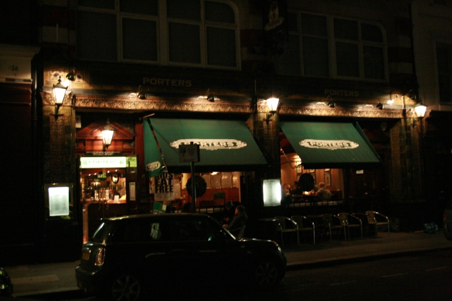 "Porters" near Covent Garden, 