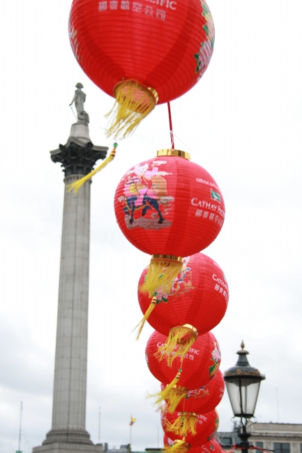 More red lanterns, Chinese new year