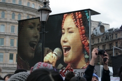 A Chinese singer