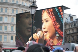 A chinese singer