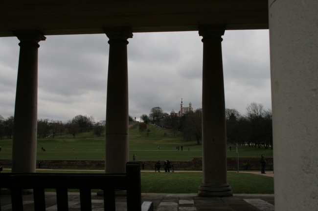 GMT hill, as seen from the colonnade