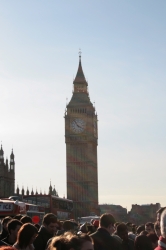 Big Ben and lens flare