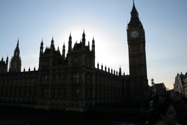 Corner of Houses of Parliment and Big Ben, 