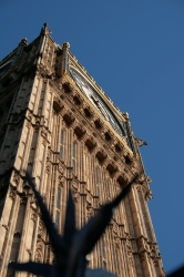 Big Ben from below