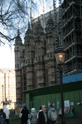 Side of Westminster Abbey