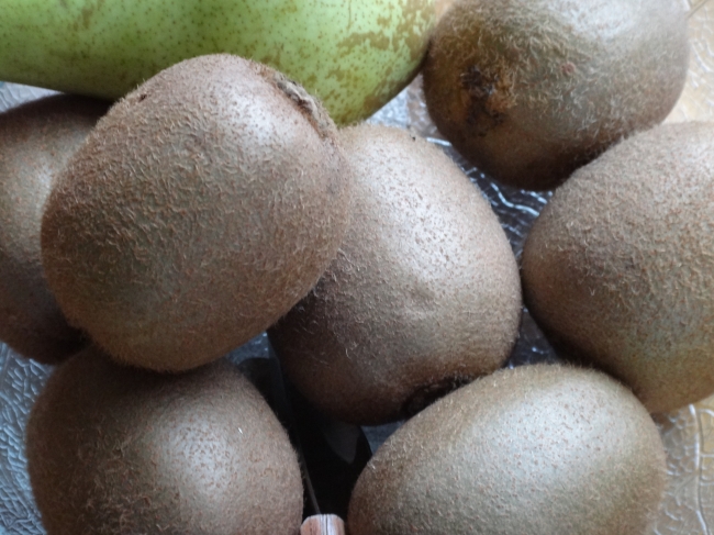 Kiwis, und ne Birne