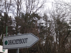 Drachenboot Schild