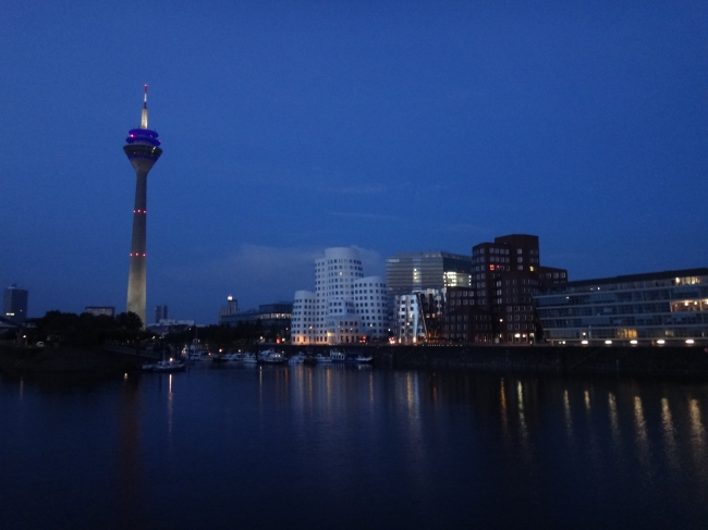 Night Skyline, Medienhafen