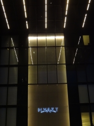 Hyatt main entrace