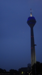 Funkturm at dawn