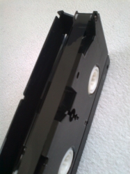 VHS Tape up close