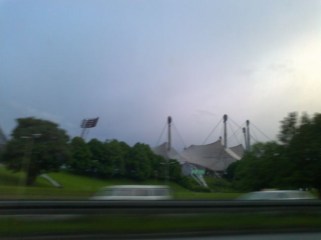 Autobahn Impressions #7, Olympia Stadion, en route to Munich