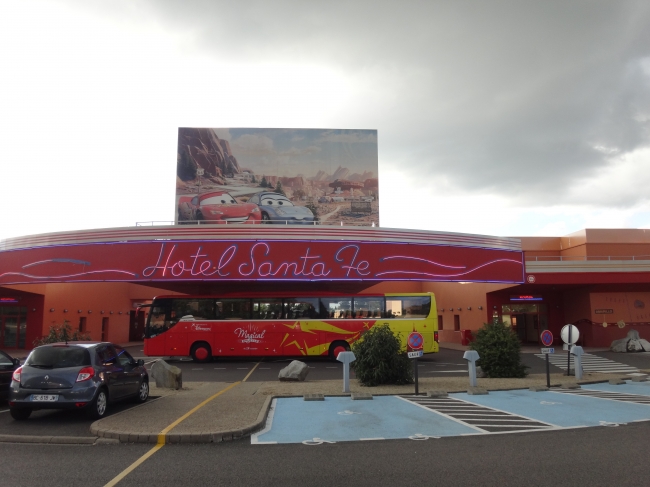 Hotel Santa Fe parking, 