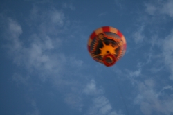 out of focus balloon