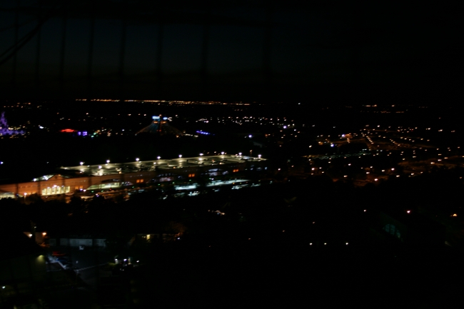 Overlooking Disneyland Paris: Gare TGV, 