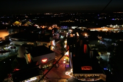 Overlooking Disneyland...