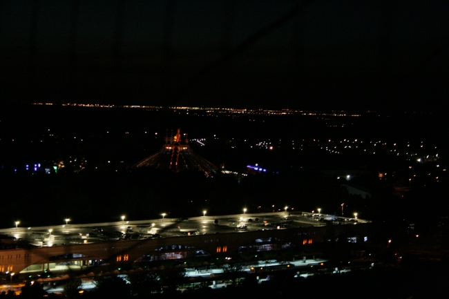 Overlooking Disneyland Paris: Gare TGV, Space Mountain, 