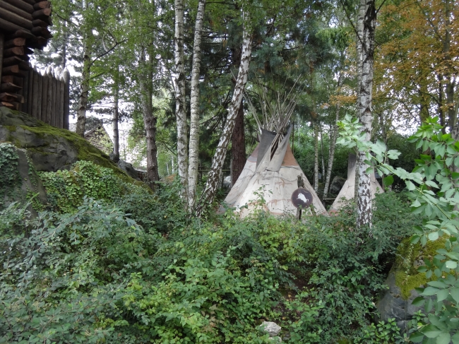 WigWams near the Fort, 