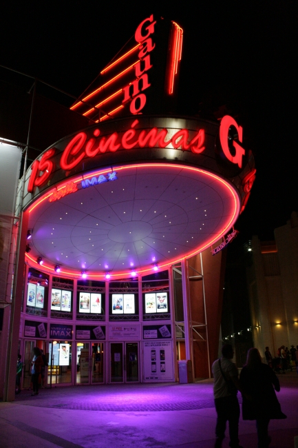 Disney Village: walk: Gaumont's Cinema, 