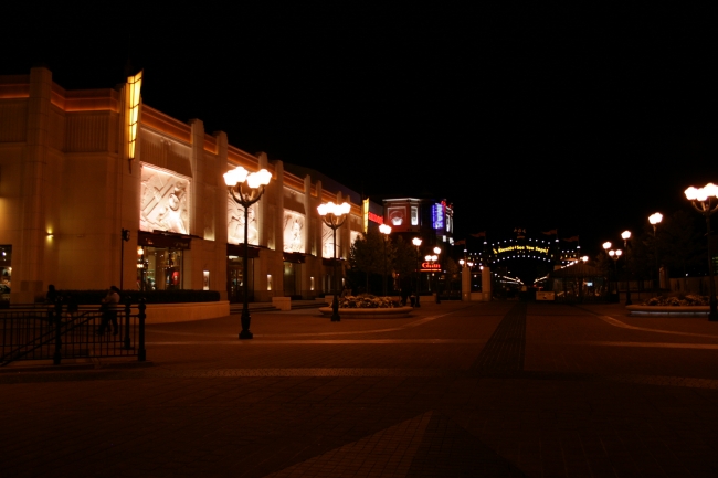 Disneyland Park main entry next to World of Disney, 