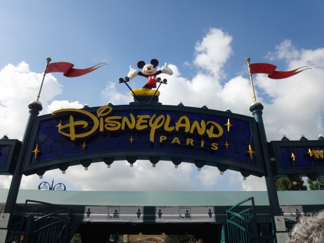 Disneyland Gate marquee, 