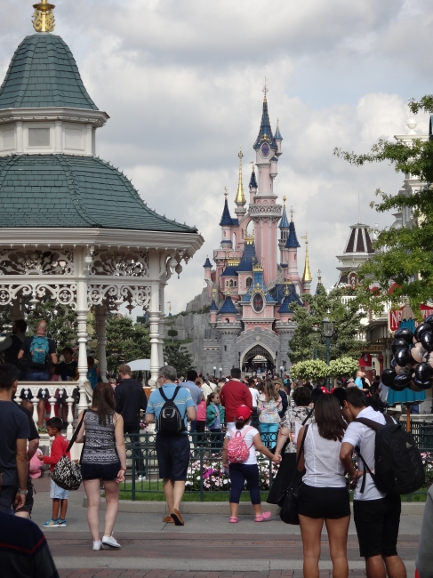 Enchanted Castle as seen from Main Street, 