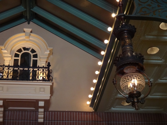 Discovery Arcade: ceiling detail, 