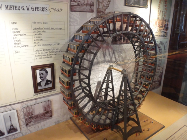 Discovery Arcade: Ferris Wheel display, 