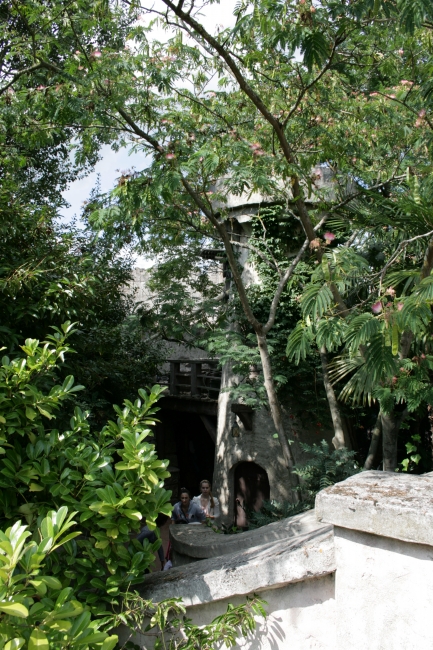 Tower near the Blue Lagoon entrance, 