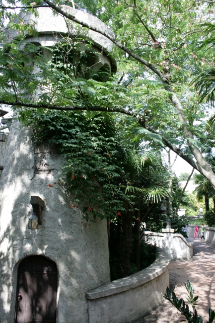 More of the tower near the Blue Lagoon restaurant, 