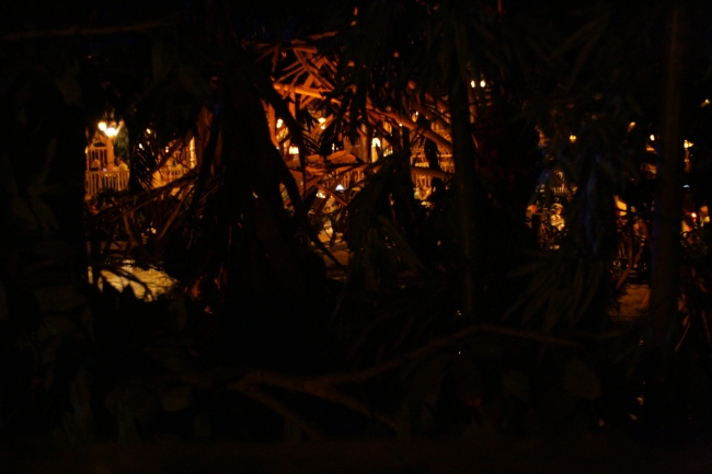 Blue Lagoon restaurant, as seen from the cueing area of POTC
