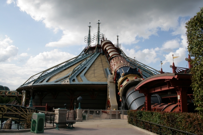 Space Mountain in all its glory, 