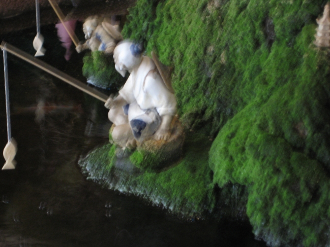 Chinesische Fischer am Zimmerbrunnen, 