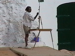 Maler auf Menorca