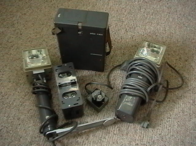 Braun F800 Professional, Beleuchtungsset